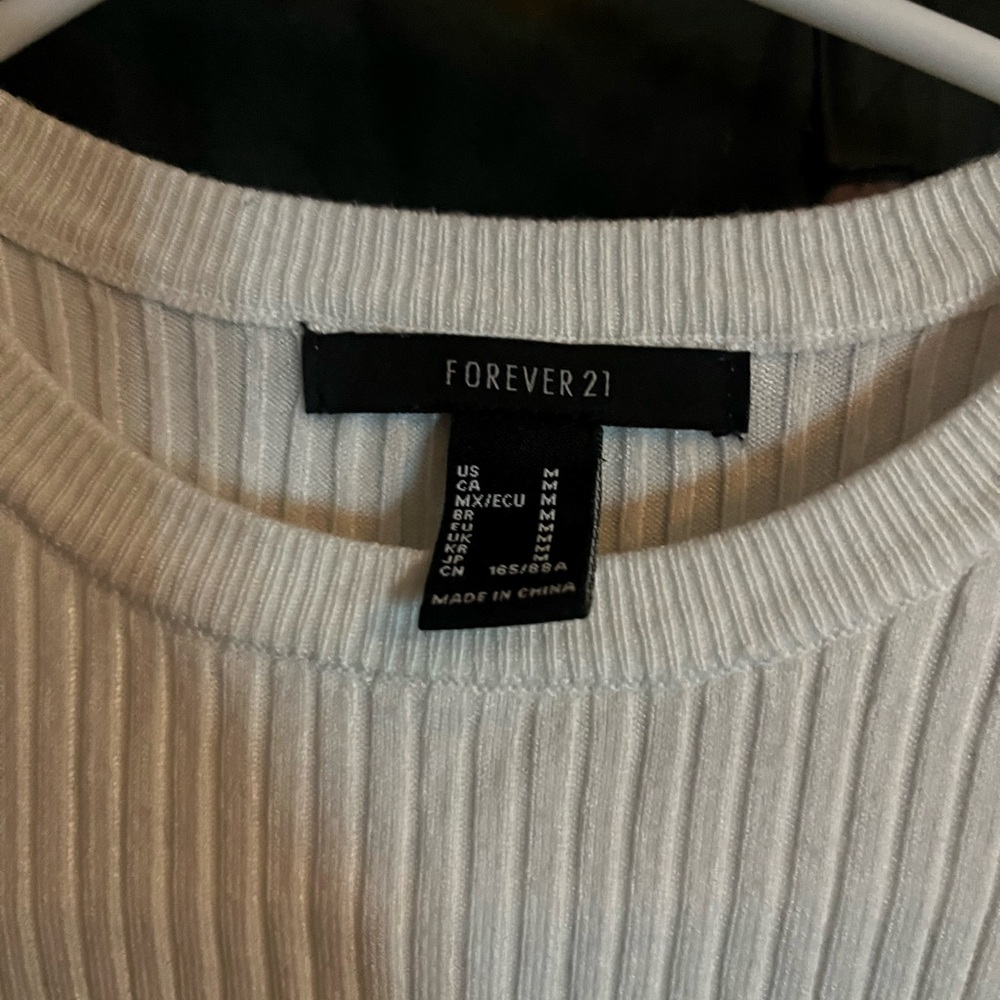 White Forever 21 top